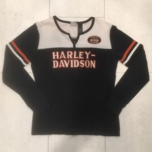 Vintage Harley Davidson Long Sleeve Shirt
